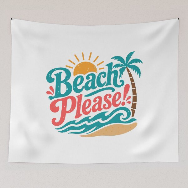 Item preview, Funny Beach Please Summer Vibes Beach Holiday Vacation designed and sold by w1ckerman.