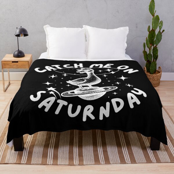 Item preview, Catch Me On Satur(n)day Pun Humor designed and sold by CDPrintsDesigns.