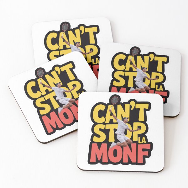 Item preview, Can't Stop La Monf Tennis Fan Sticker designed and sold by LukaRealm.