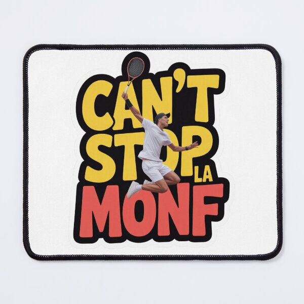 Item preview, Can't Stop La Monf Tennis Fan Sticker designed and sold by LukaRealm.