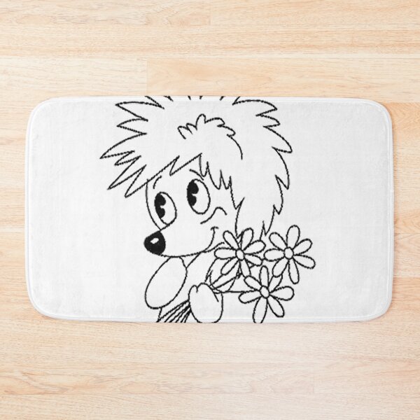 Item preview, Kawaii Spiky Friend - Retro Animation Line Art & Cute Flowers  designed and sold by Tokraz-art.