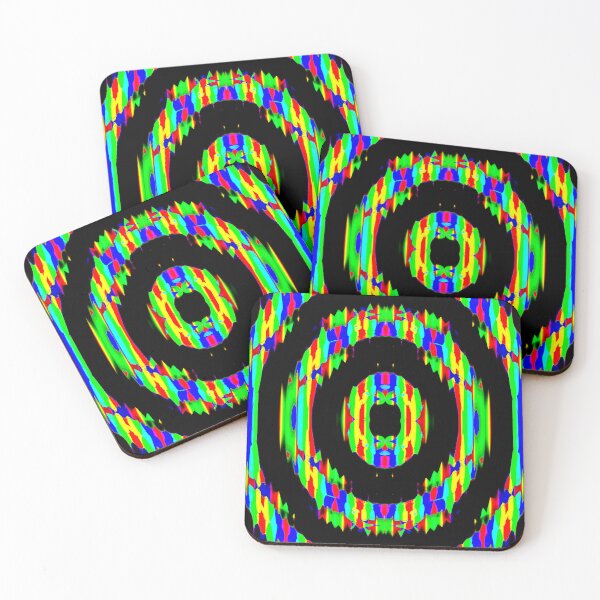 Item preview, Abstract Pattern "Multicolored oval 7"  designed and sold by Gluecknika.
