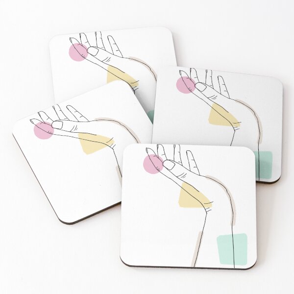 Item preview, Minimalist Hand Line Art - Abstract Boho Fine Line Gesture designed and sold by CorAleArt.
