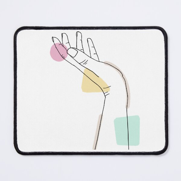 Item preview, Minimalist Hand Line Art - Abstract Boho Fine Line Gesture designed and sold by CorAleArt.