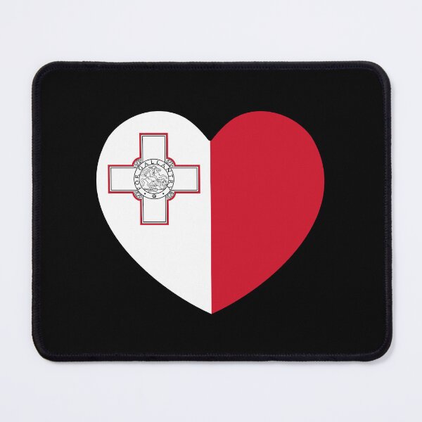 Item preview, Malta Flag Heart designed and sold by shitpostee.
