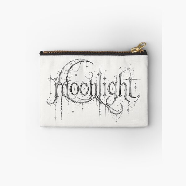 Item preview, Moonlight Fantasy Typography | Celestial Gothic Lettering Design designed and sold by J&J's Creation.
