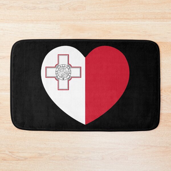 Item preview, Malta Flag Heart designed and sold by shitpostee.