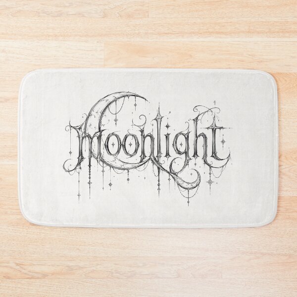Item preview, Moonlight Fantasy Typography | Celestial Gothic Lettering Design designed and sold by J&J's Creation.