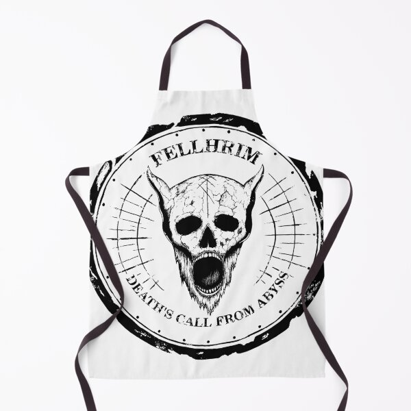 Item preview, Fellhrim - Death's Call - a horned skull screaming grunge designed and sold by surmind.