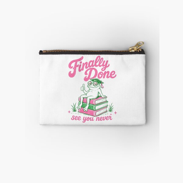 Item preview, Finally Done See You Never Sarcastic Frog Graduation designed and sold by bosamji.