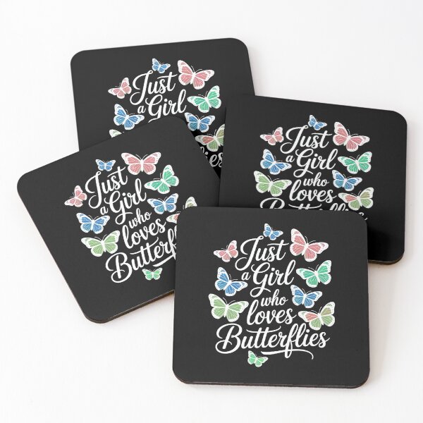 Item preview, Just a girl who loves butterflies designed and sold by jkrphoto.