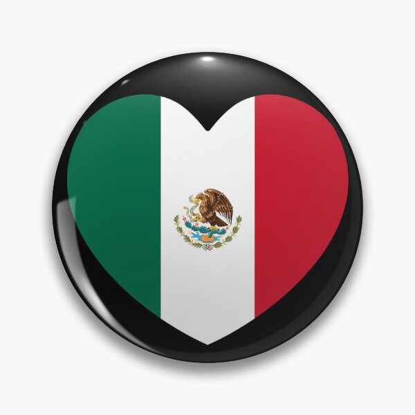 Item preview, Mexico Flag Heart designed and sold by shitpostee.