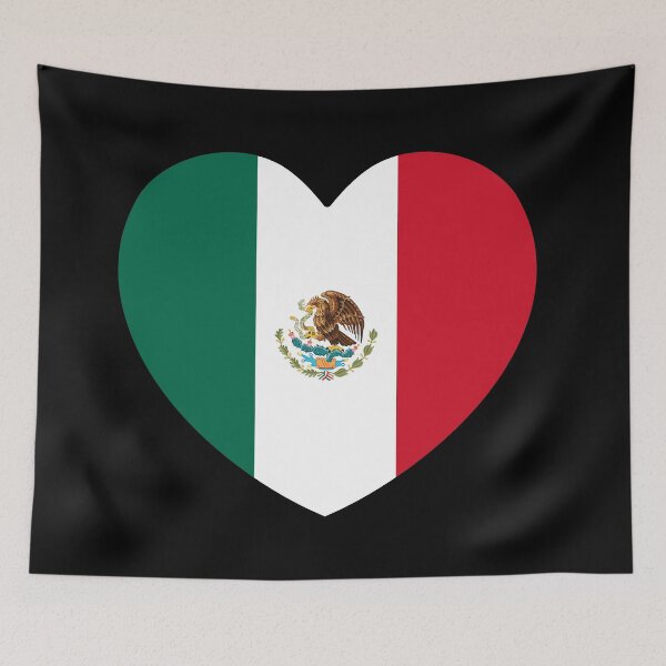 Item preview, Mexico Flag Heart designed and sold by shitpostee.