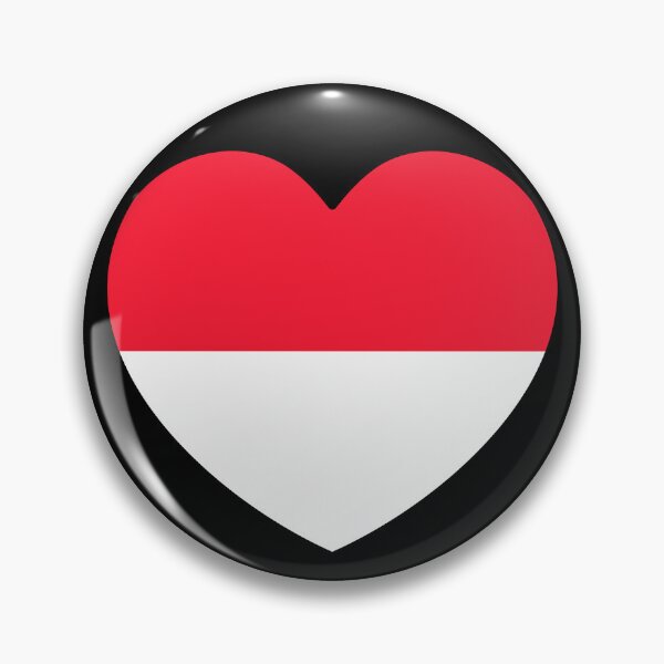 Item preview, Monaco Flag Heart designed and sold by shitpostee.
