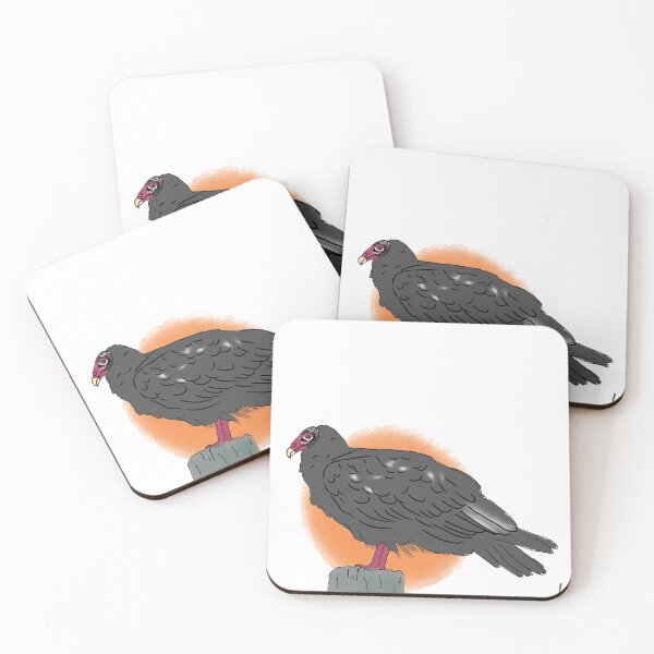 Item preview, Red-headed Vulture comic book style designed and sold by mousse-tache.
