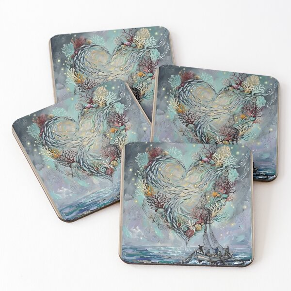 Item preview, the Sea is a School of Courage designed and sold by P Bernardo | Art Shop.