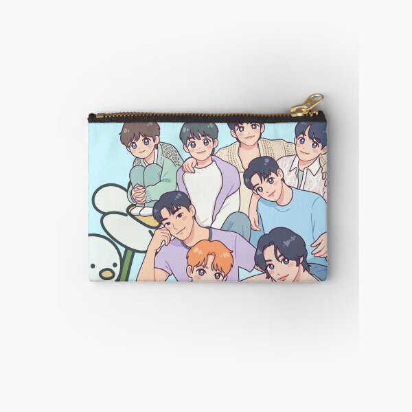 Item preview, Ateez Ot8 Cute Kpop Anime Fanart designed and sold by mysakura.