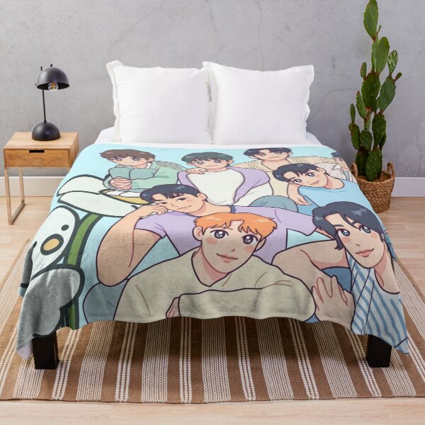Item preview, Ateez Ot8 Cute Kpop Anime Fanart designed and sold by mysakura.