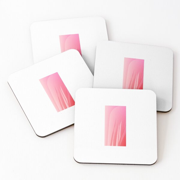 Item preview, an abstract digital artwork featuring a vertical gradient that transitions from a soft, pale pink to a vibrant, deep reddish-pink designed and sold by buynowandtoday.