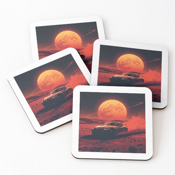 Item preview, Sports Car on Mars designed and sold by SportsShip.