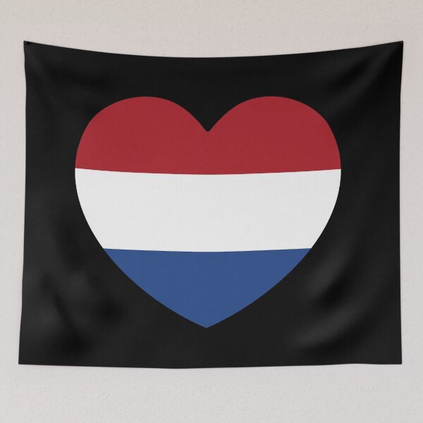 Item preview, Netherlands Flag Heart designed and sold by shitpostee.