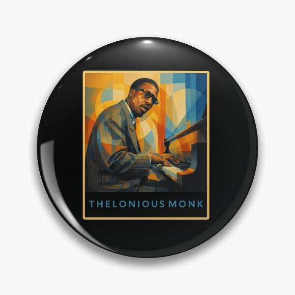 Item preview, Thelonious Monk Geometric Jazz Poster Design Today Graphic designed and sold by CallumSnow.
