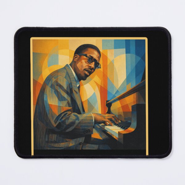 Item preview, Thelonious Monk Geometric Jazz Poster Design Today Graphic designed and sold by CallumSnow.