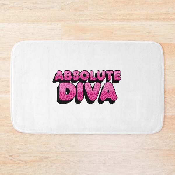 Item preview, Y2K Pink Cheetah Bubble Text Absolute Diva Pattern designed and sold by DripCultureLab.
