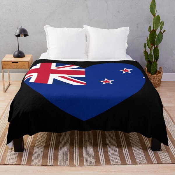 Item preview, New Zealand Flag Heart designed and sold by shitpostee.
