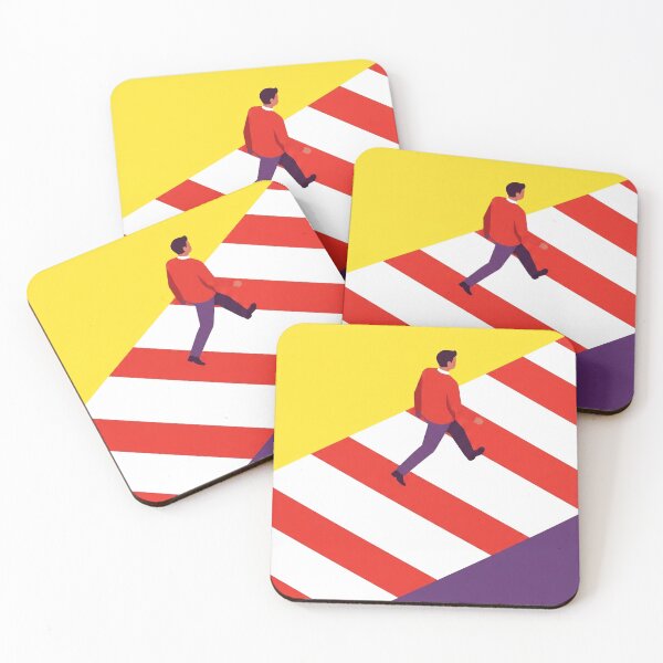 Item preview, Step Forward - Modern Isometric Urban Life Art designed and sold by Qurratul Sadia.