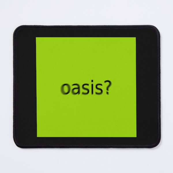 Item preview, Supreme Green Oasis Question Mark Square designed and sold by Dancing Papaya.