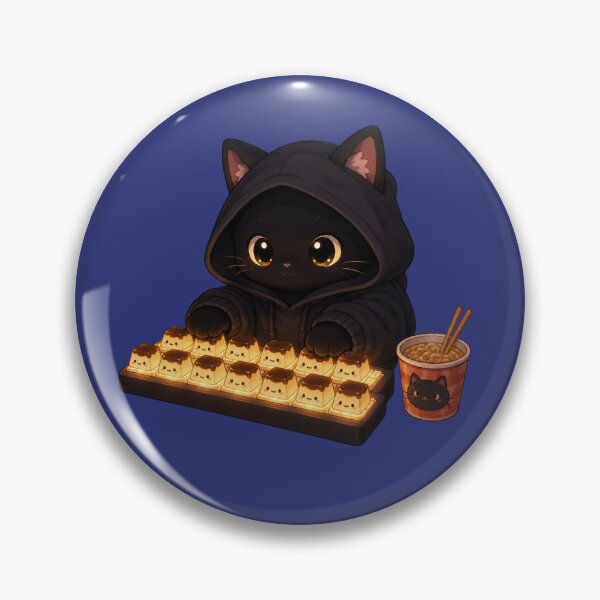 Item preview, Black Cat Gaming Keyboard designed and sold by WickedWonderz.