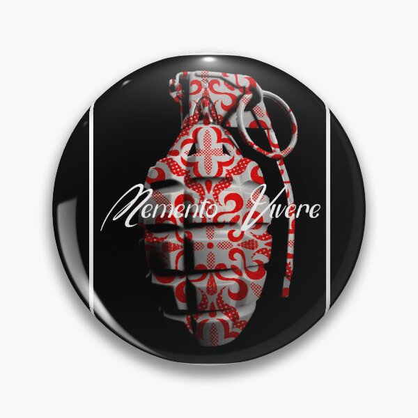 Item preview, Hand grenade red print MV designed and sold by DerekDoll.