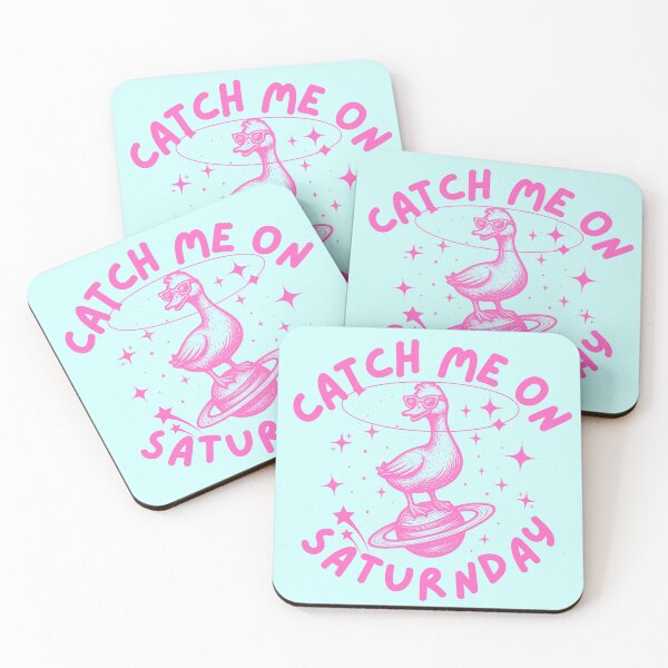 Item preview, Catch Me On Satur(n)day Pun Humor designed and sold by CamilasPrints.