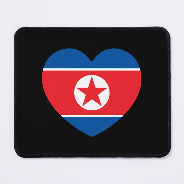 Item preview, North Korea Flag Heart designed and sold by shitpostee.