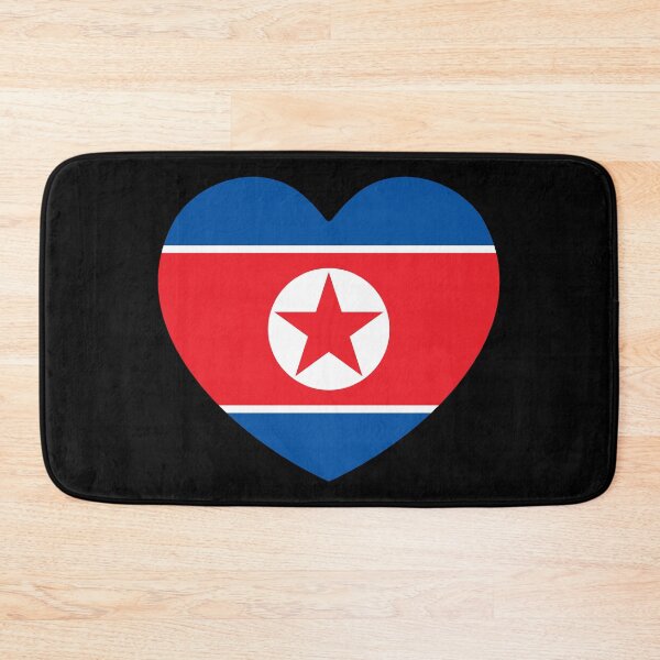 Item preview, North Korea Flag Heart designed and sold by shitpostee.