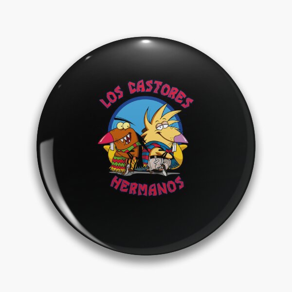 Item preview, Castores Hermanos Beaver Cartoon Poster Design Today Graphic designed and sold by JeanMason51.
