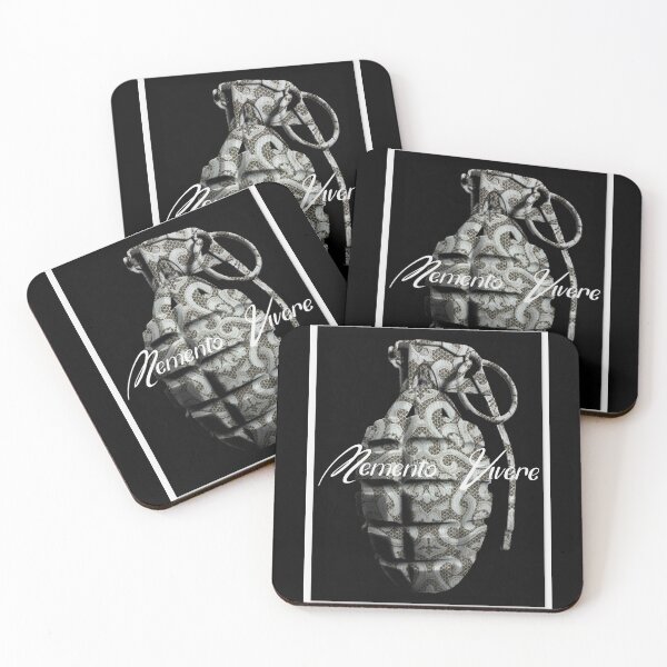 Item preview, Hand grenade grey print MV designed and sold by DerekDoll.