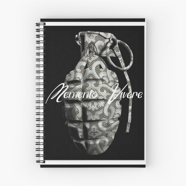 Item preview, Hand grenade grey print MV designed and sold by DerekDoll.