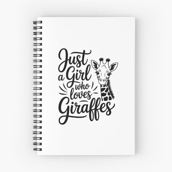 Item preview, Just a Girl Who Loves Giraffes designed and sold by jkrphoto.