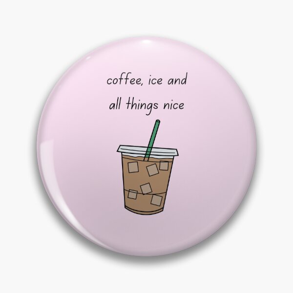 Item preview, Coffee, Ice & All Things Nice – Iced Latte Lover Aesthetic | Cute Coffee Design designed and sold by My Gluten Free Life UK.