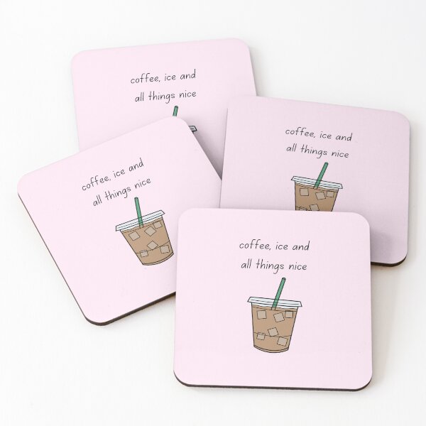 Item preview, Coffee, Ice & All Things Nice – Iced Latte Lover Aesthetic | Cute Coffee Design designed and sold by My Gluten Free Life UK.
