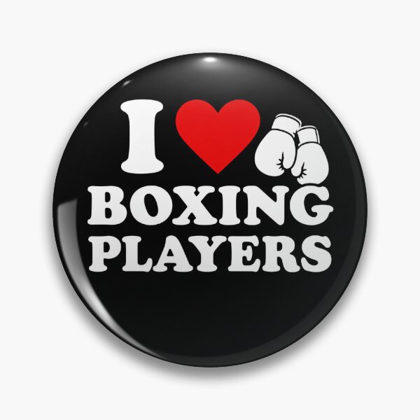 Item preview, I Love Boxing Players Funny Boxing Lover Gift designed and sold by will freed18.