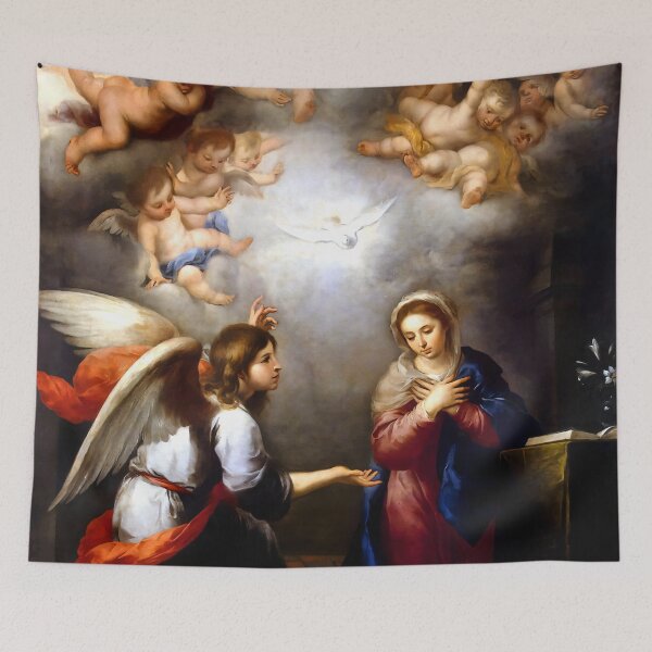 Item preview, The Annunciation - Bartolome Esteban Murillo designed and sold by Jon-Baran.