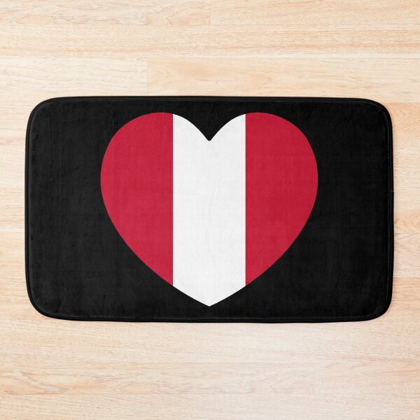 Item preview, Peru Flag Heart designed and sold by shitpostee.