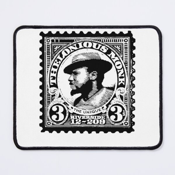 Item preview, Thelonious Monk Stamp Portrait Poster Design Today Graphic designed and sold by CallumSnow.