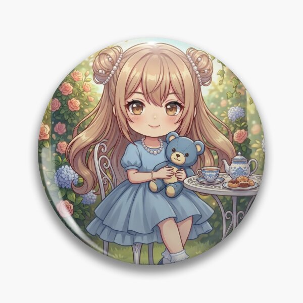 Item preview, Elegant Tea Party Chibi designed and sold by Azurart2.