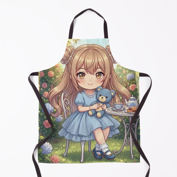 Item preview, Elegant Tea Party Chibi designed and sold by Azurart2.