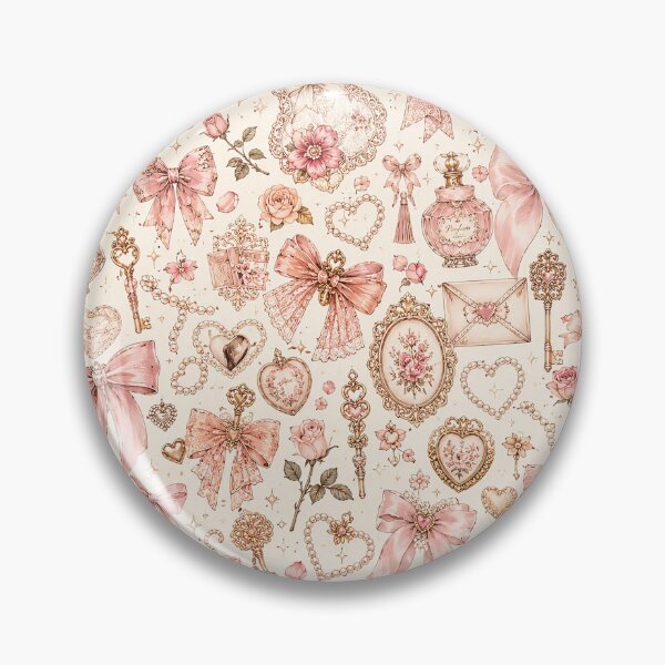 Item preview, Coquette Elegance Seamless Pattern designed and sold by Alpha-mike13.