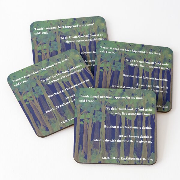 Item preview, What to do with the time that is given us designed and sold by dykewives.
